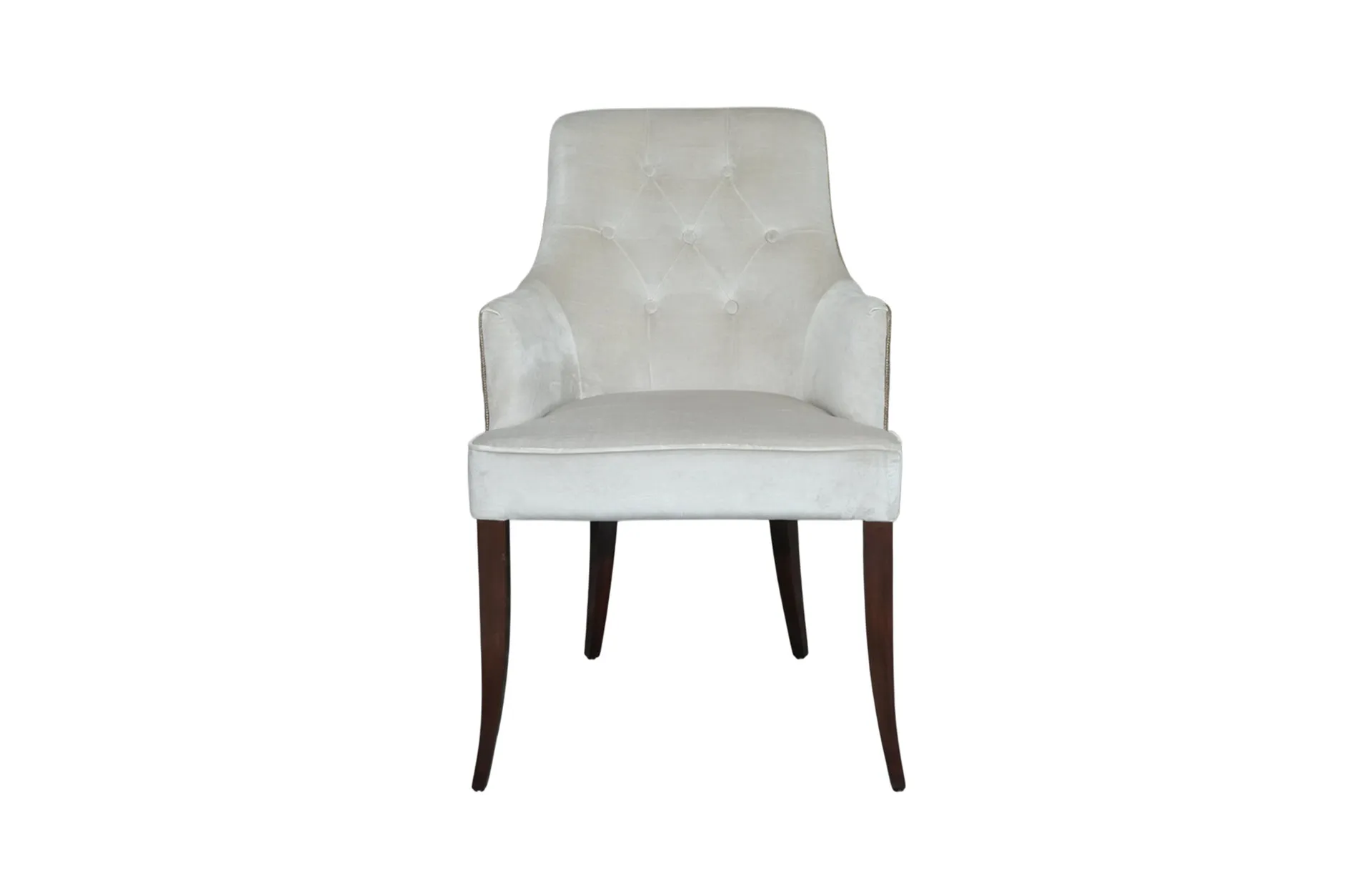 Home Decor Coda Dining Chair TV TL62 Plaster ( QUILT ) Front View