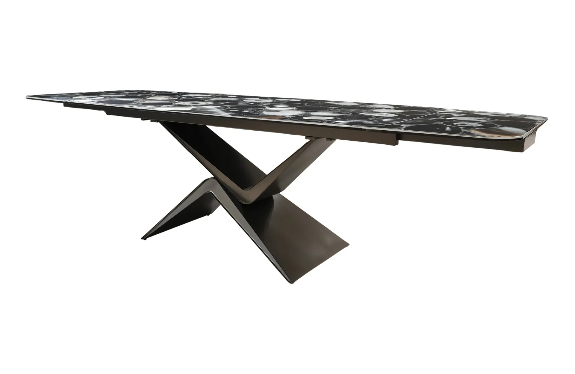 Home Decor Dining Table DT9527CI Side View 2