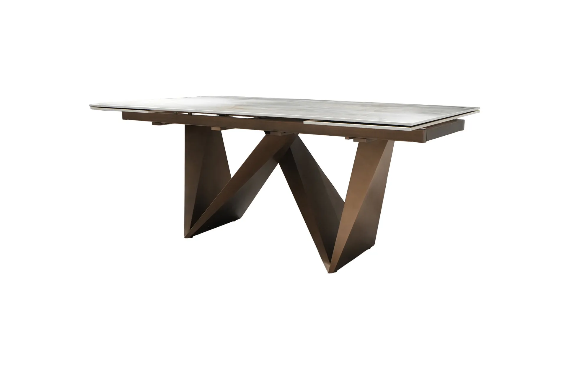 Home Decor Dining Table DT9549CI Side View 1