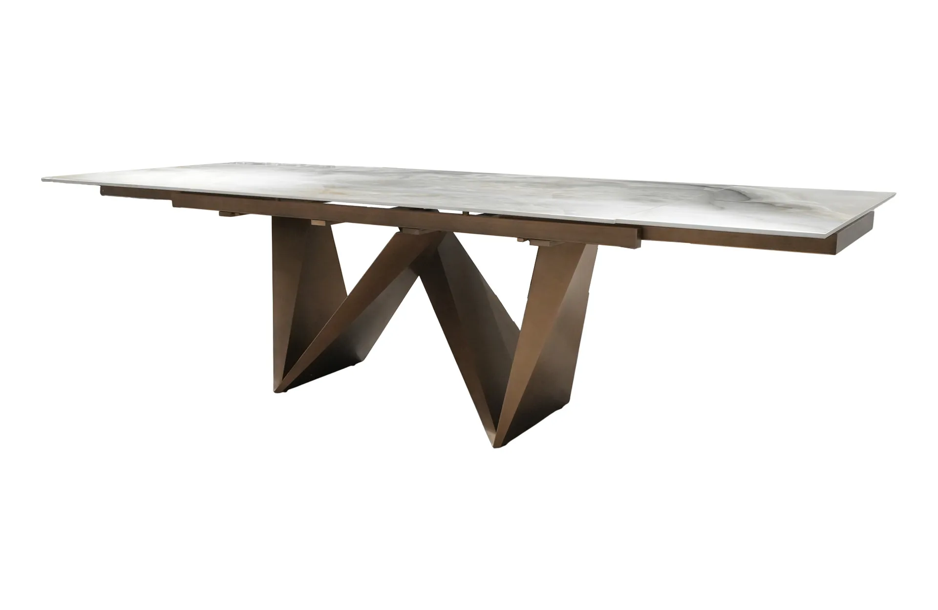 Home Decor Dining Table DT9549CI Side View 2