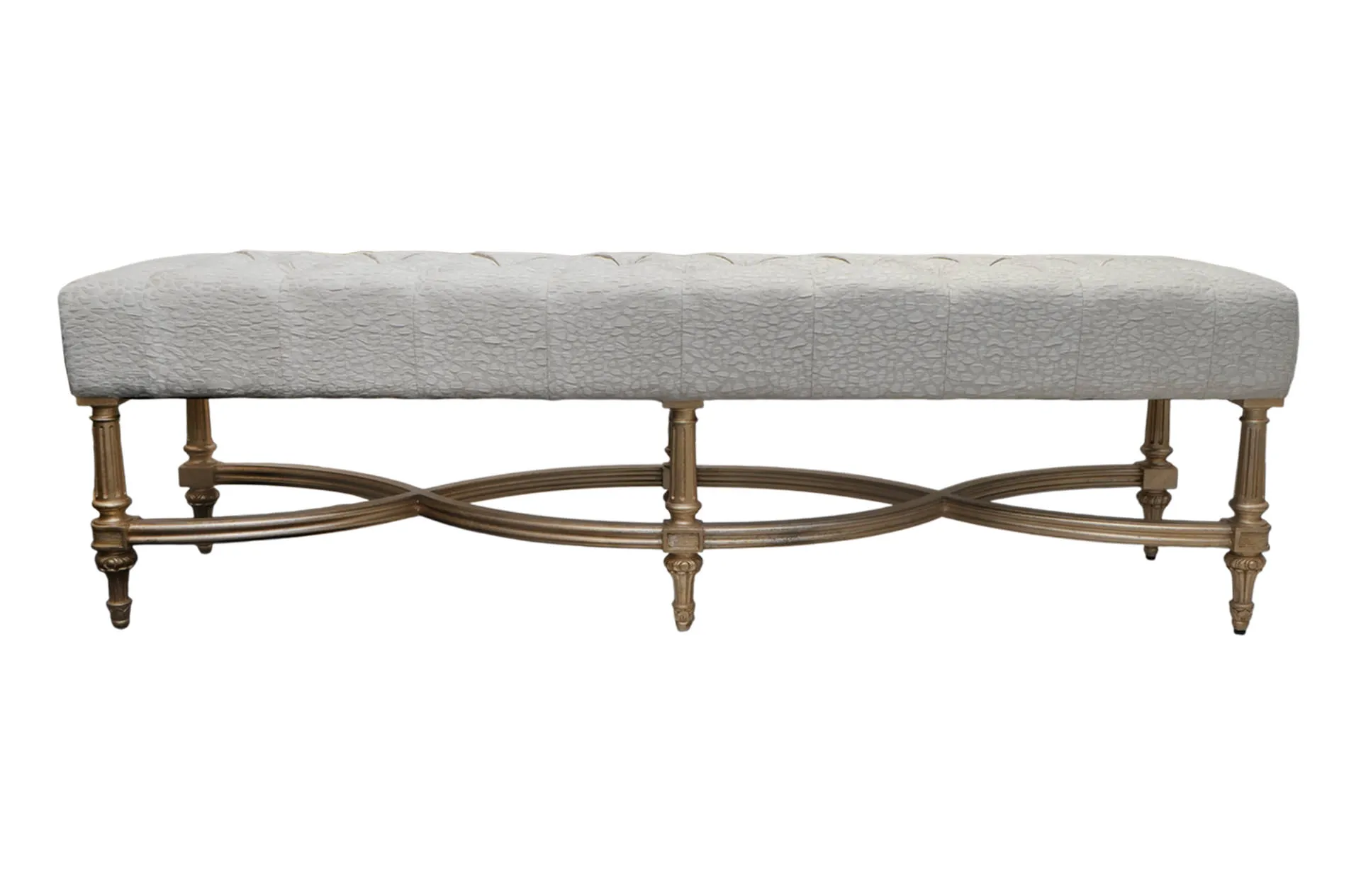 Home Decor Mandala Bench DC Fawan Front View