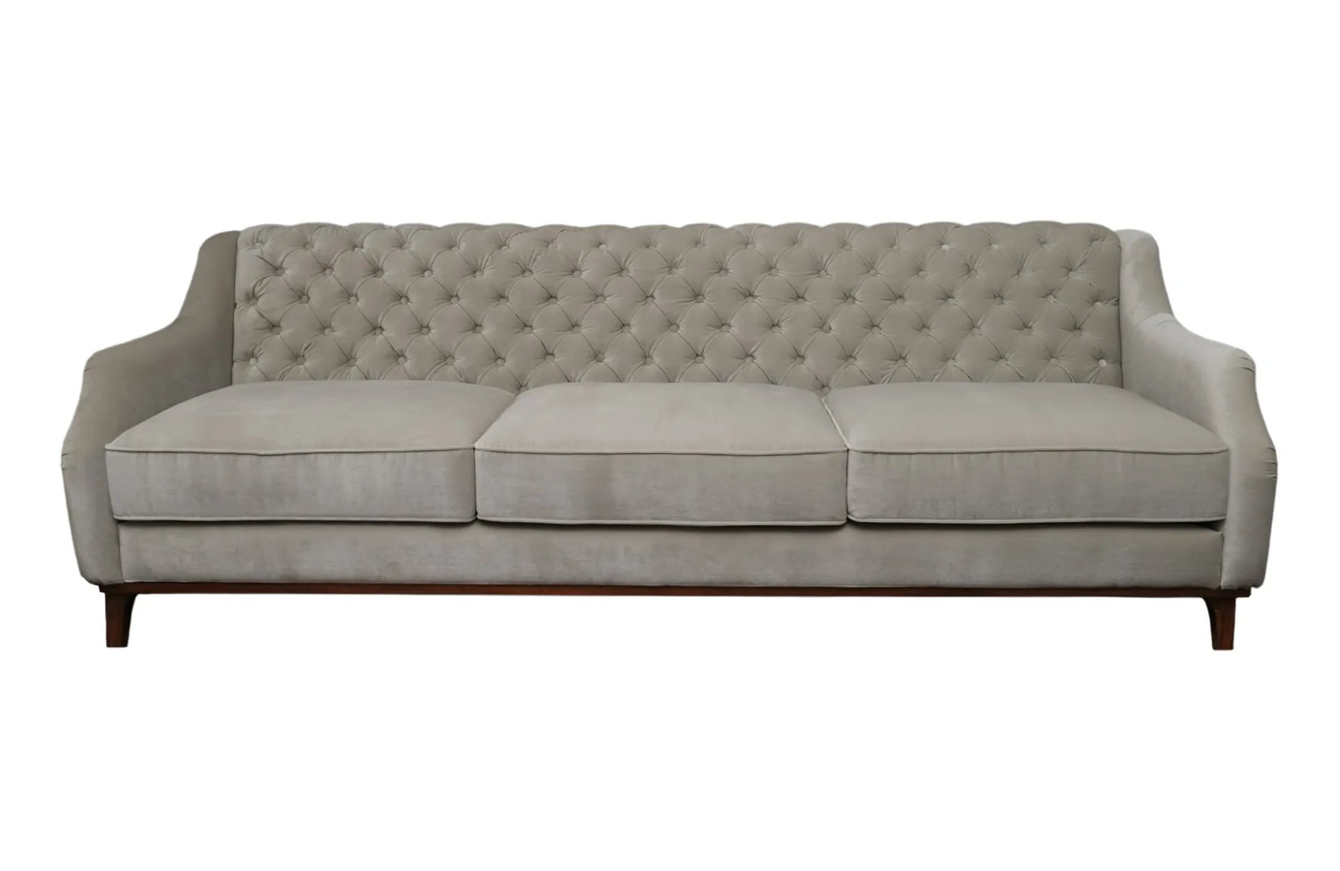 Home Decor Matilda Sofa MV 10 Earth Front View