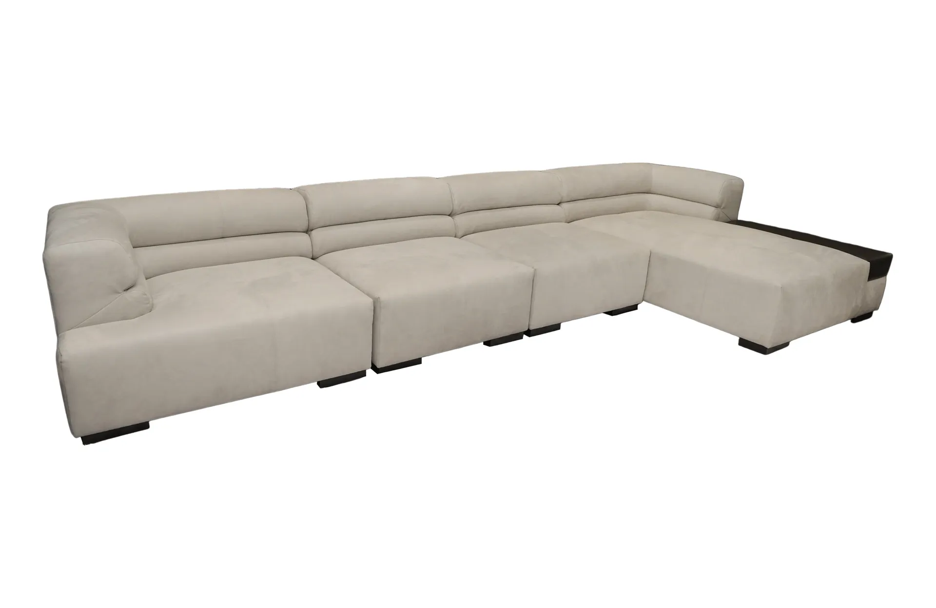 Home Decor Mozare L Sofa R 10 Linen Side / Front View
