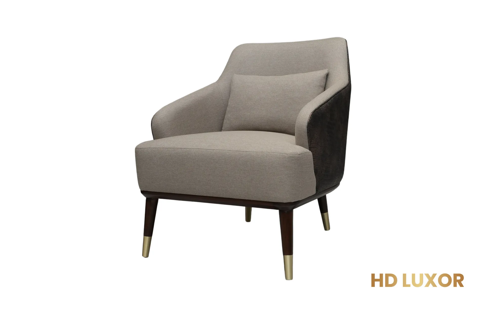 Home Decor Otto Arm Chair GR 03 Plaza (CHO) Side View