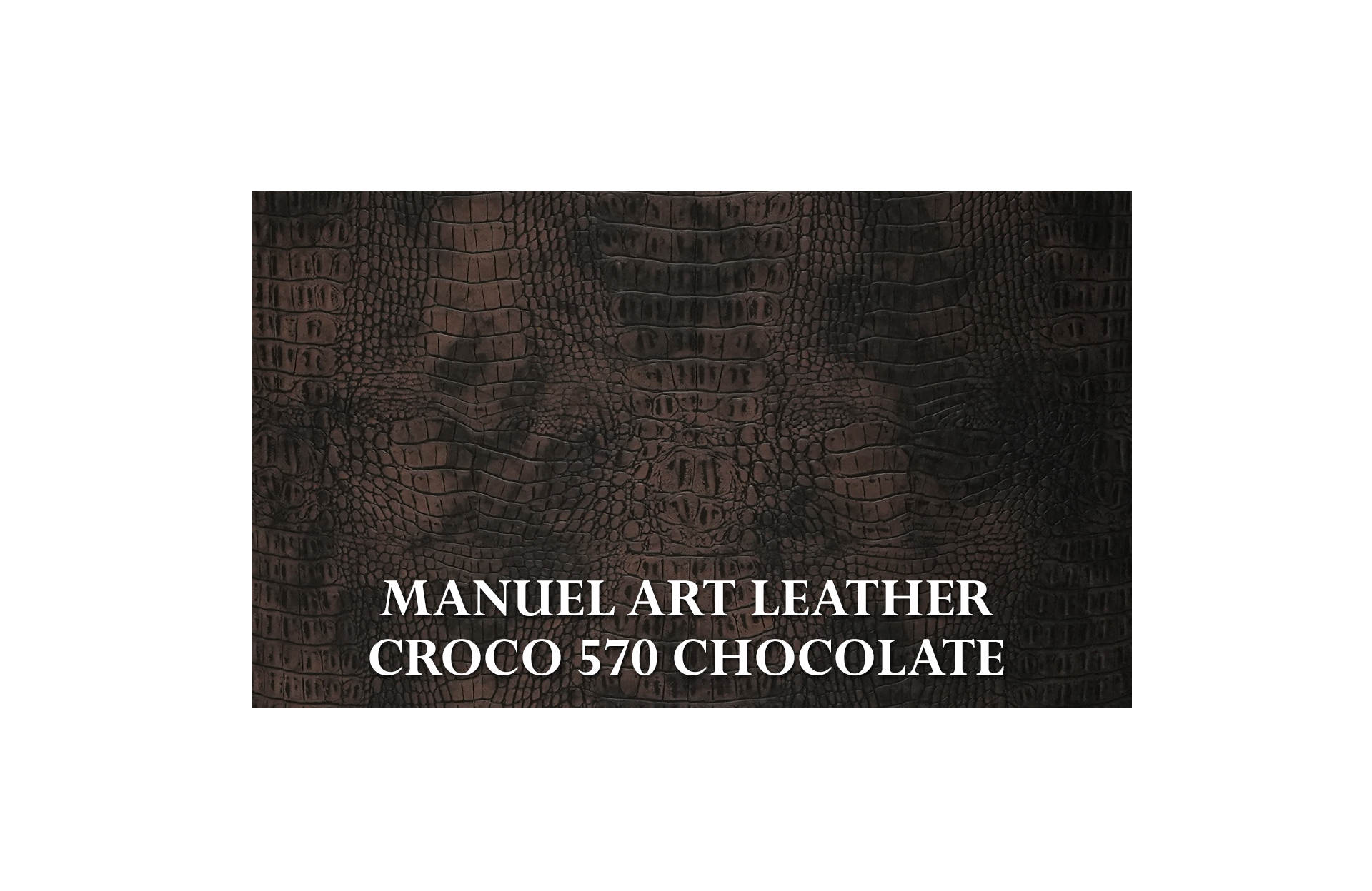 Home Decor Otto Arm Chair GR 03 Plaza (CHO) Fabric View MANUEL ART LEATHER CROCO 570 CHOCOLATE