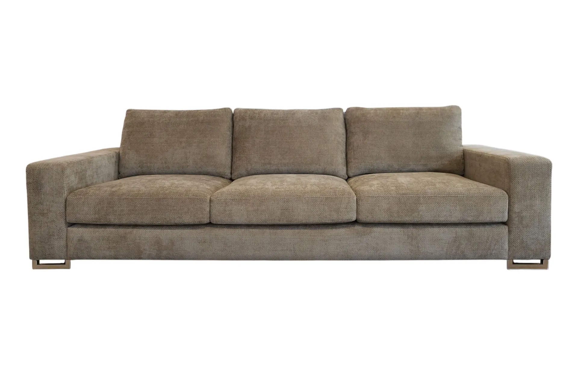 Home Decor Penza Sofa PIIG 03 Taupe Front View