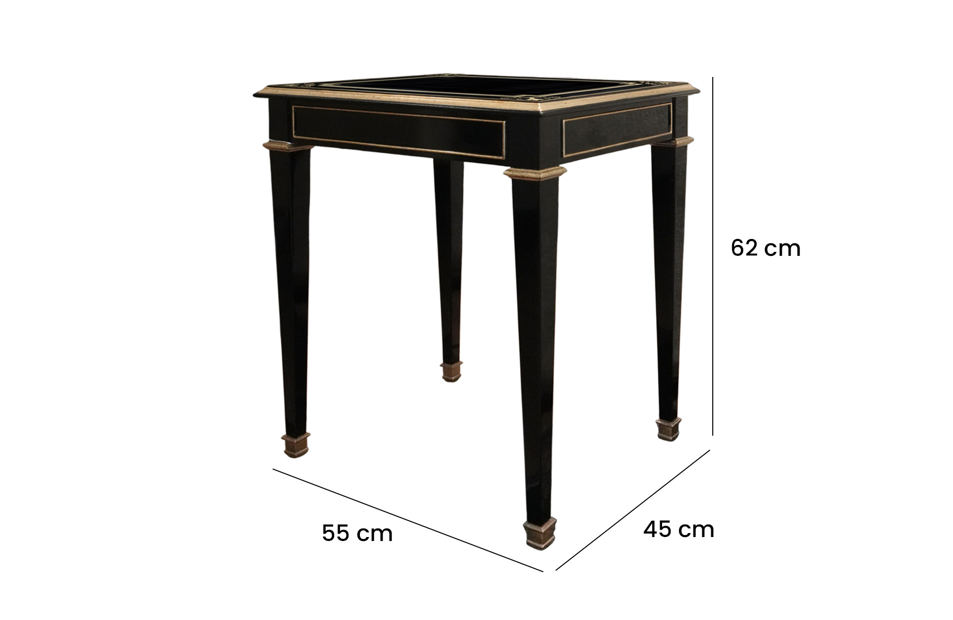 Home Decor Side Table Brixen 34945 Side View Size
