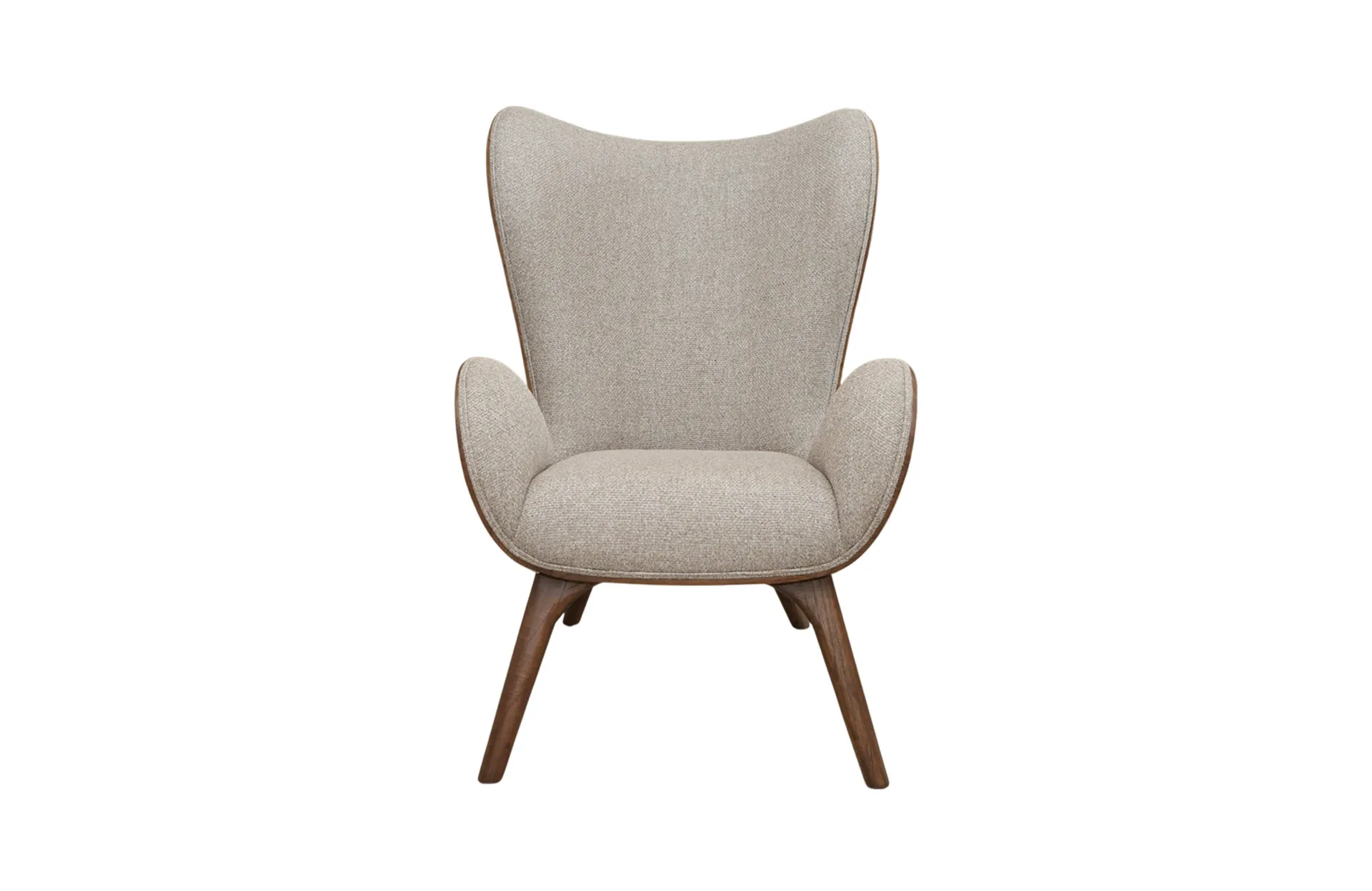 Home Decor Armchair Marino TB 02 Piedra Front View