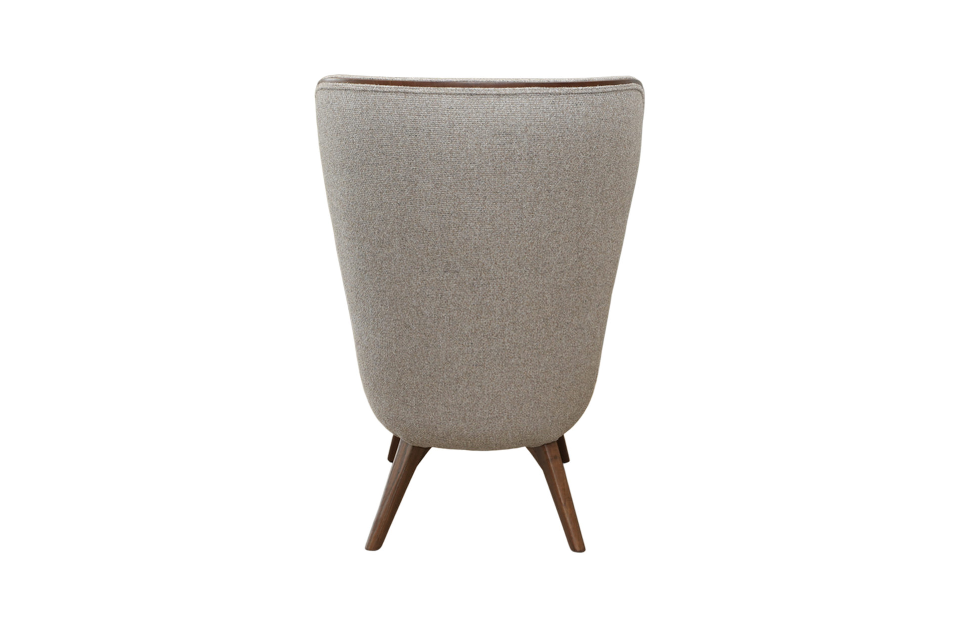 Home Decor Armchair Marino TB 02 Piedra Back View