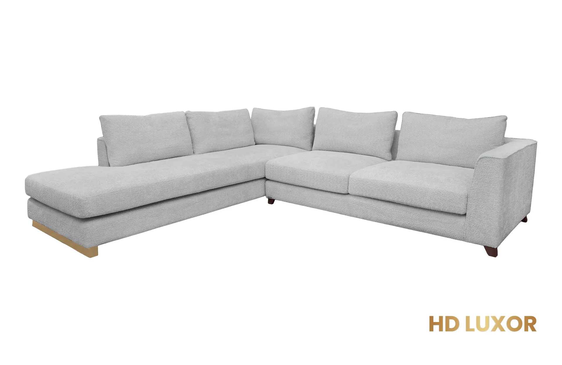Home Decor Lauren Sofa MO Sand Side View
