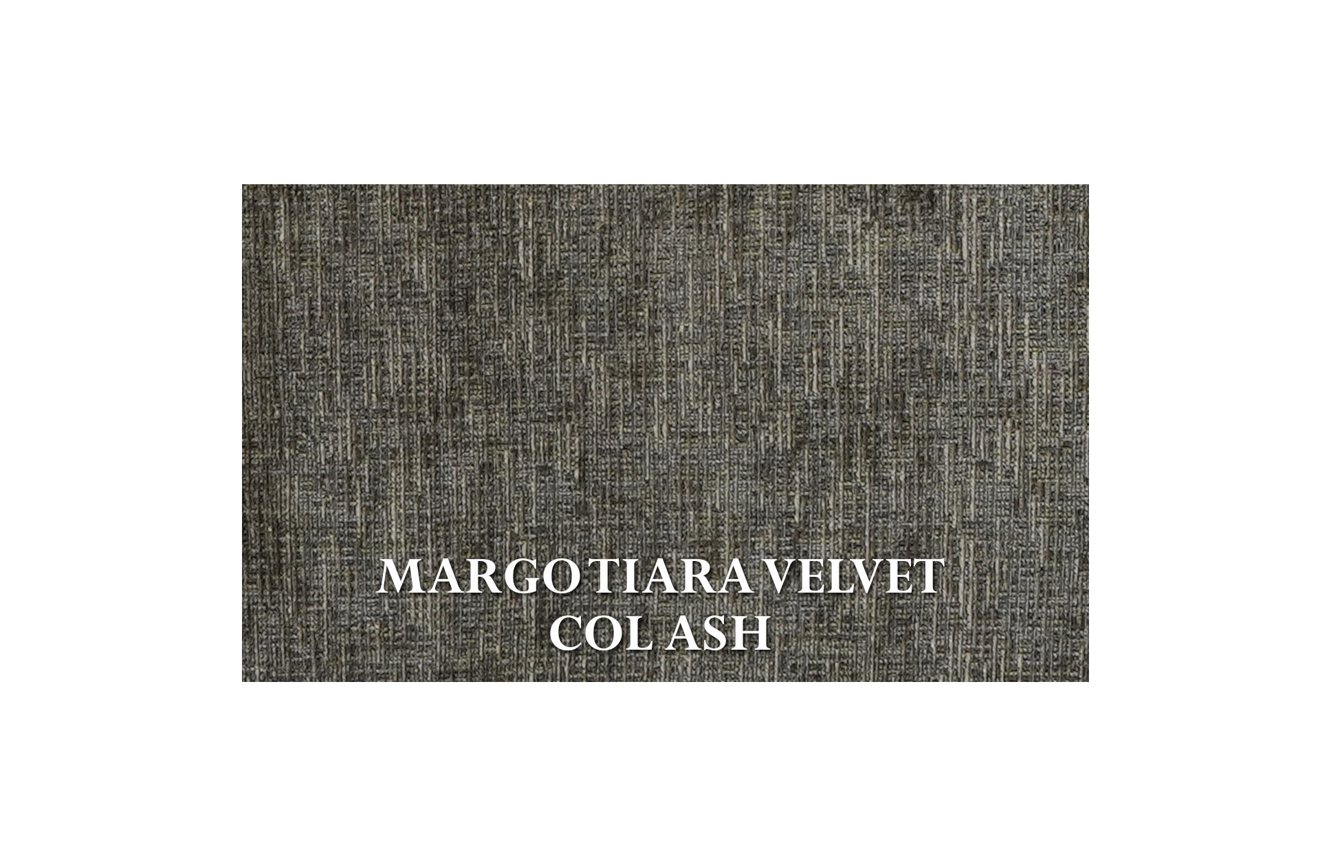 Home Decor Saloka Single MTV ASH (Shinning) Fabric View MARGO TIARA VELVET COL ASH