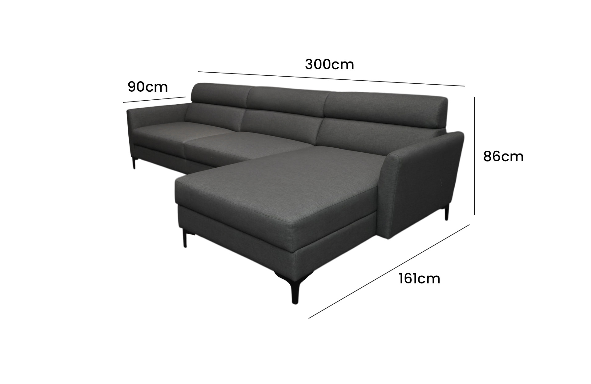 Burke Sofa T 48 Pewter
