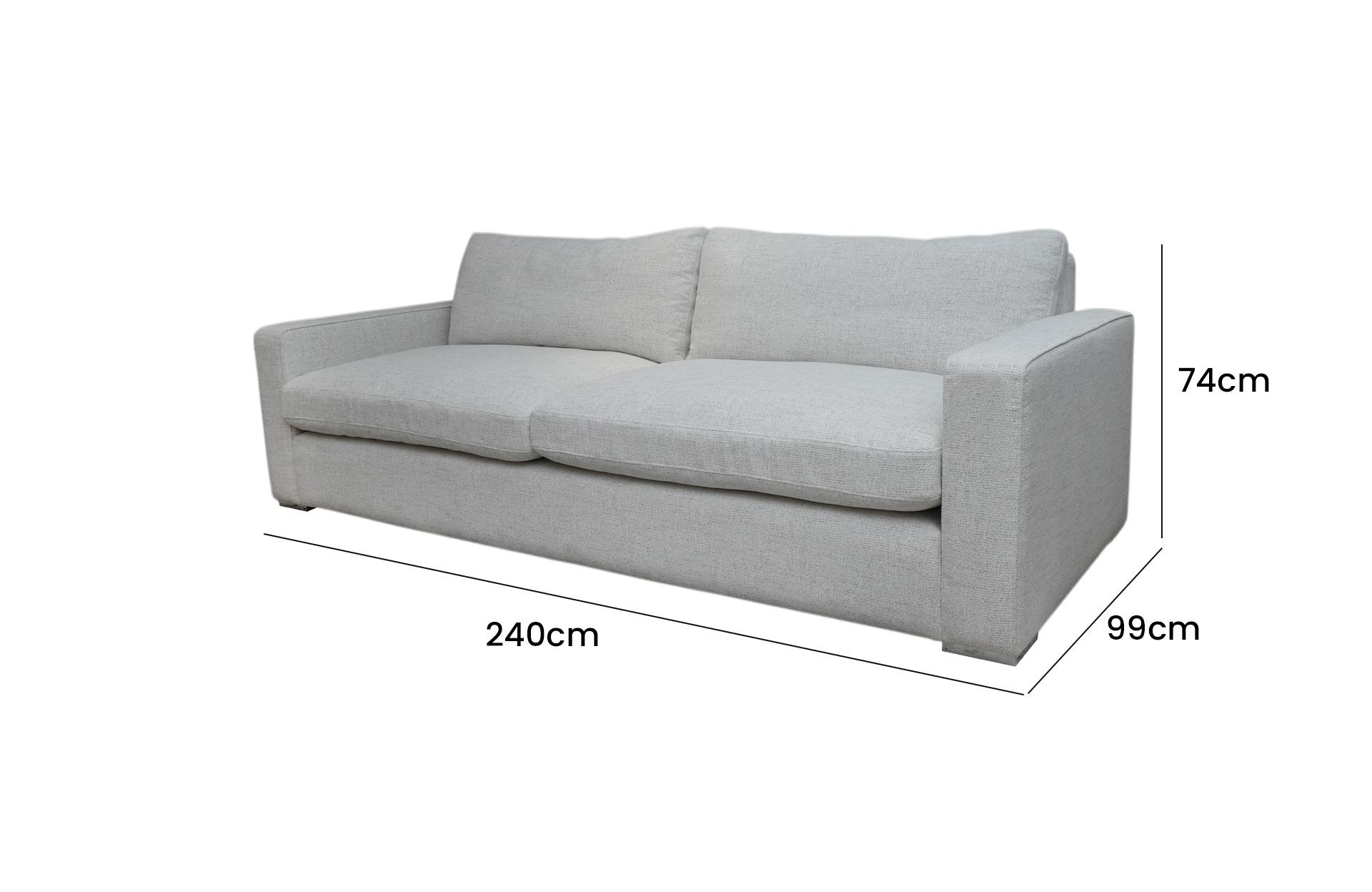 Cloud Sofa TT 301 Linen (Goose feather)