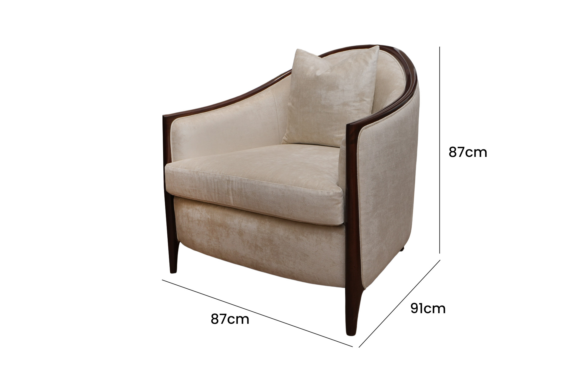 Nigella Armchair UVL VF 0486-147-15