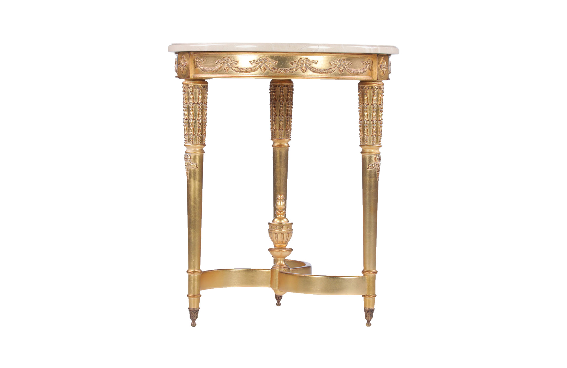 Serpentine Side Table 35196