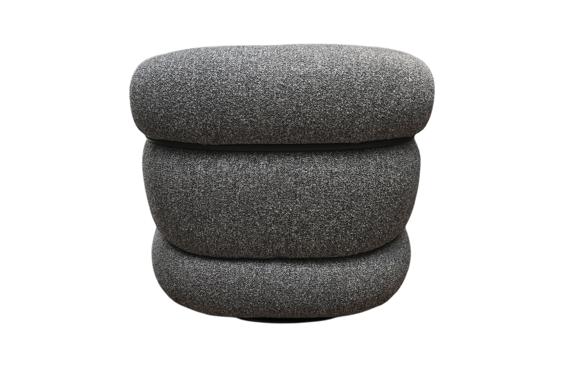 Home Decor Drew Swivel Armchair Back View