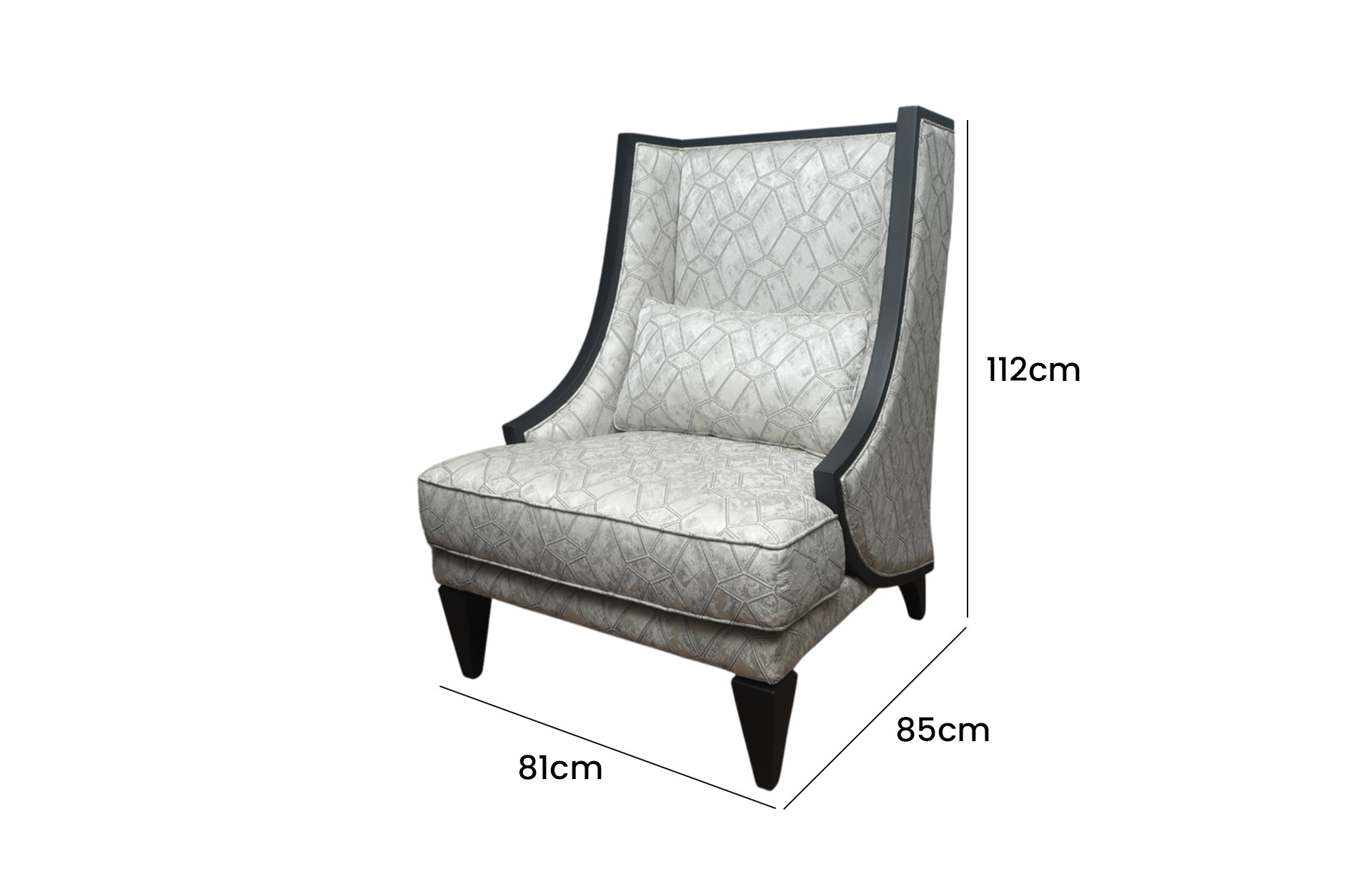 Home Decor Farren Single FJ 21 Stucco Side View Size