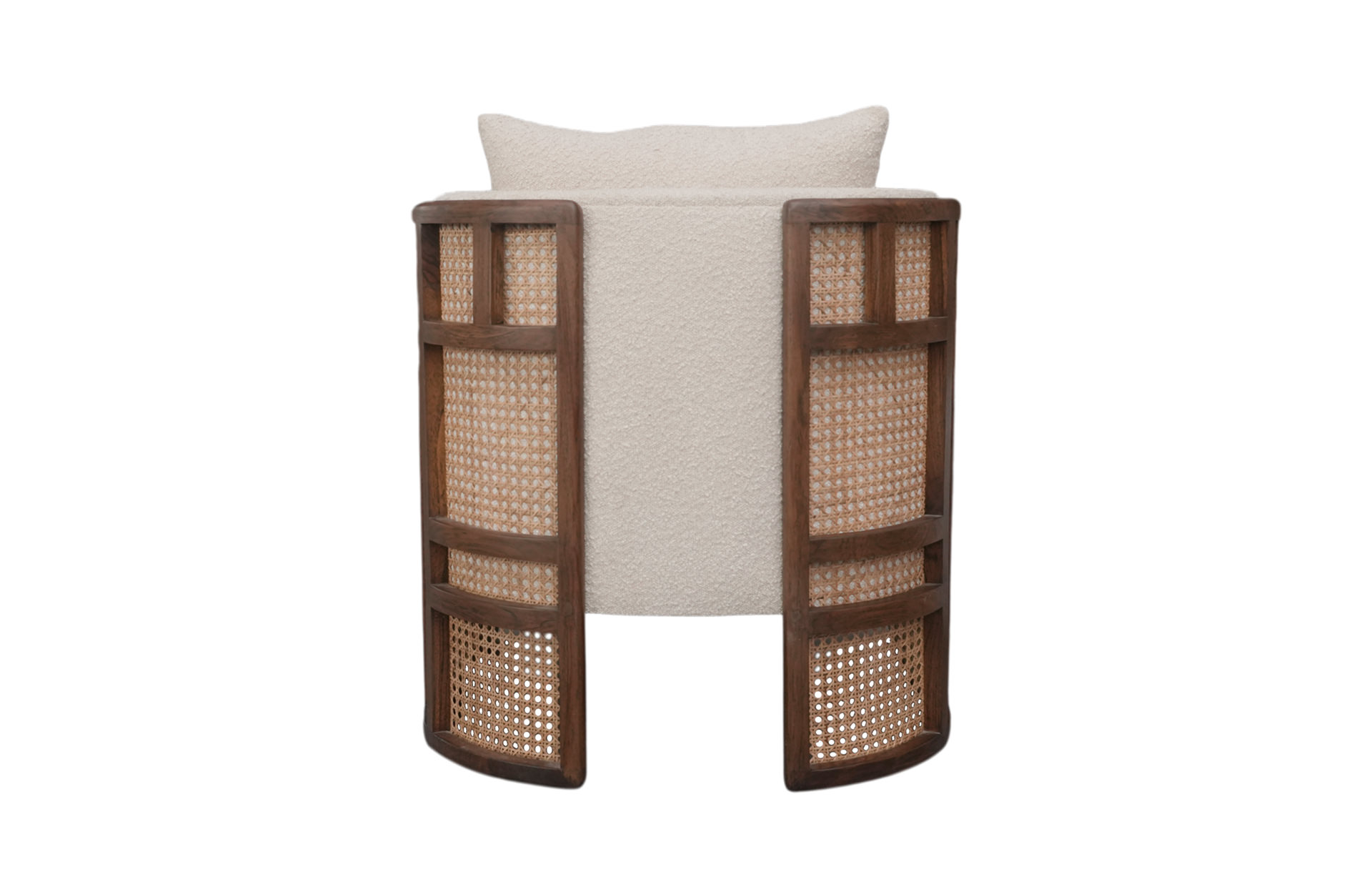 Home Decor Jylin Armchair FC 05 Beige Back View