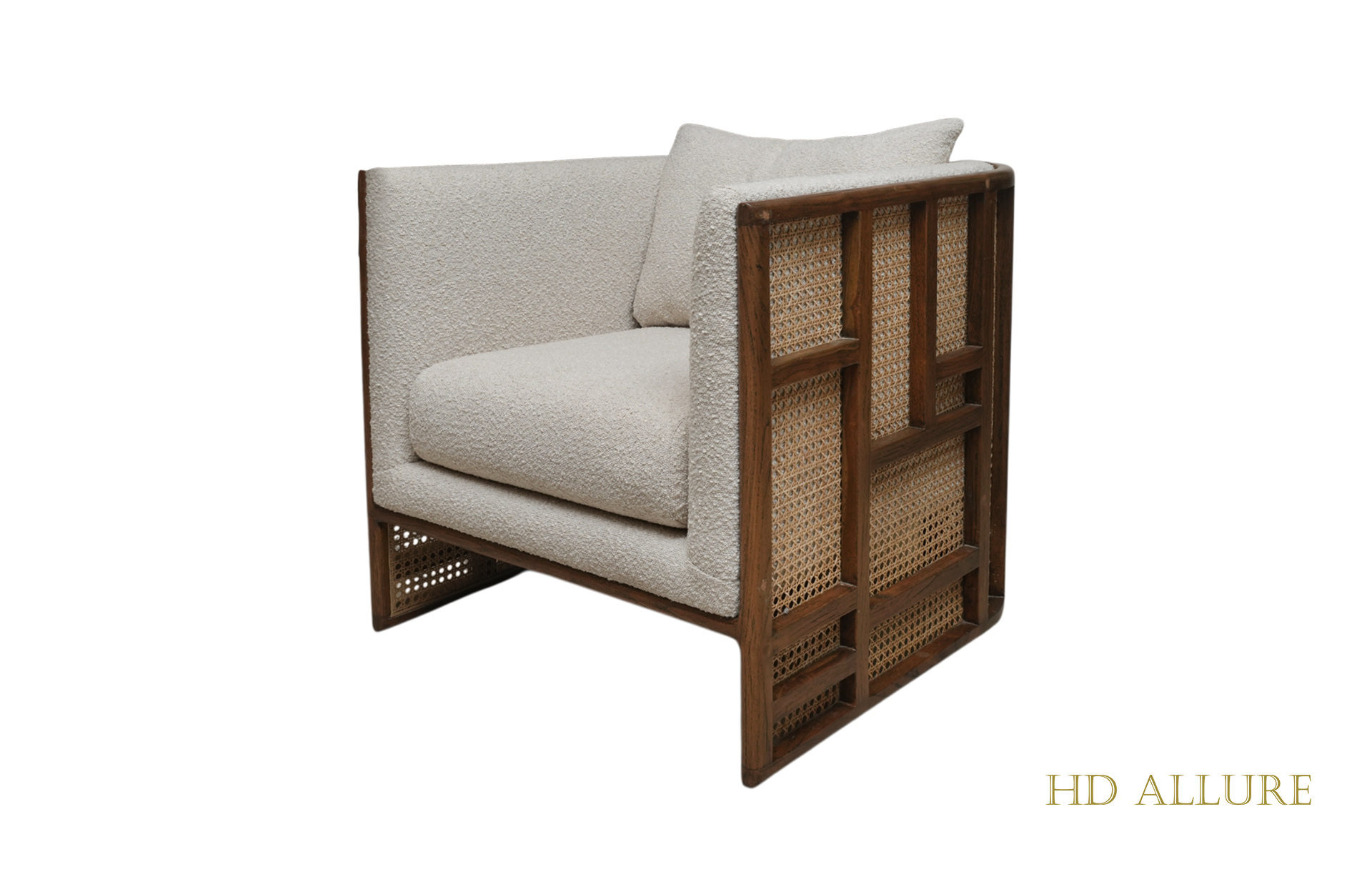 Home Decor Jylin RV Armchair FC 05 Beige Side View