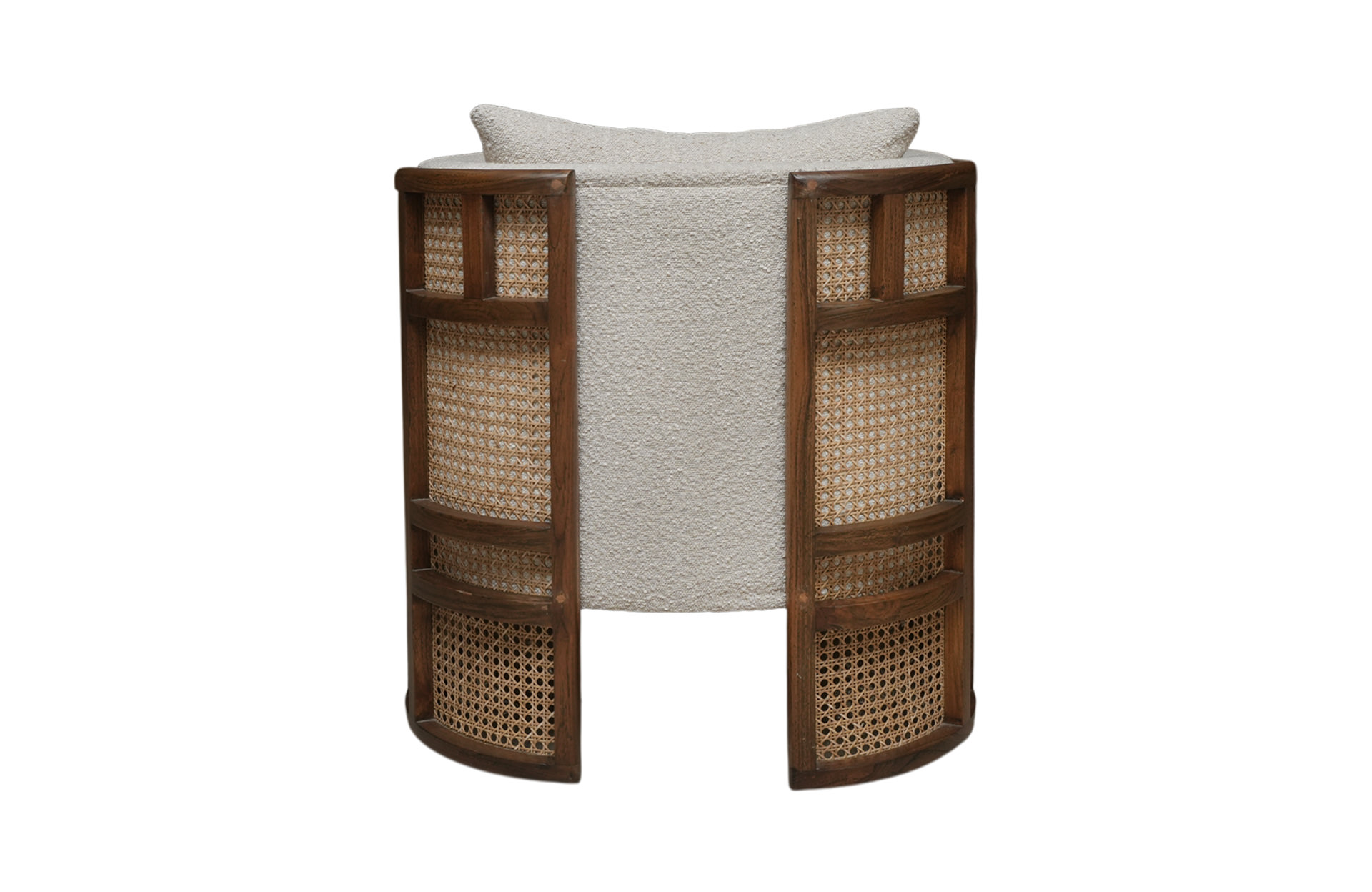 Home Decor Jylin RV Armchair FC 05 Beige Back View