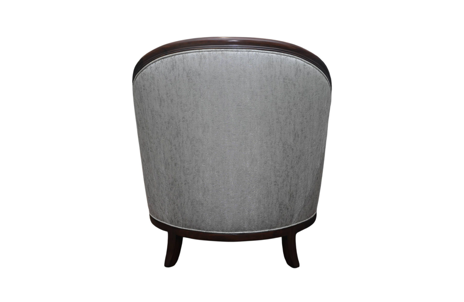 Home Decor One Seater Courbe 34499 Lucy Tawny Back View