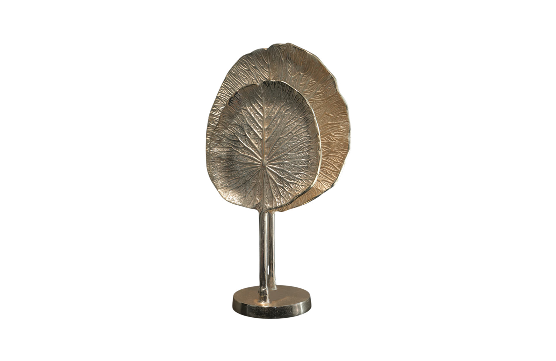 Home Decor D8474 Leaf Sculpture Side View