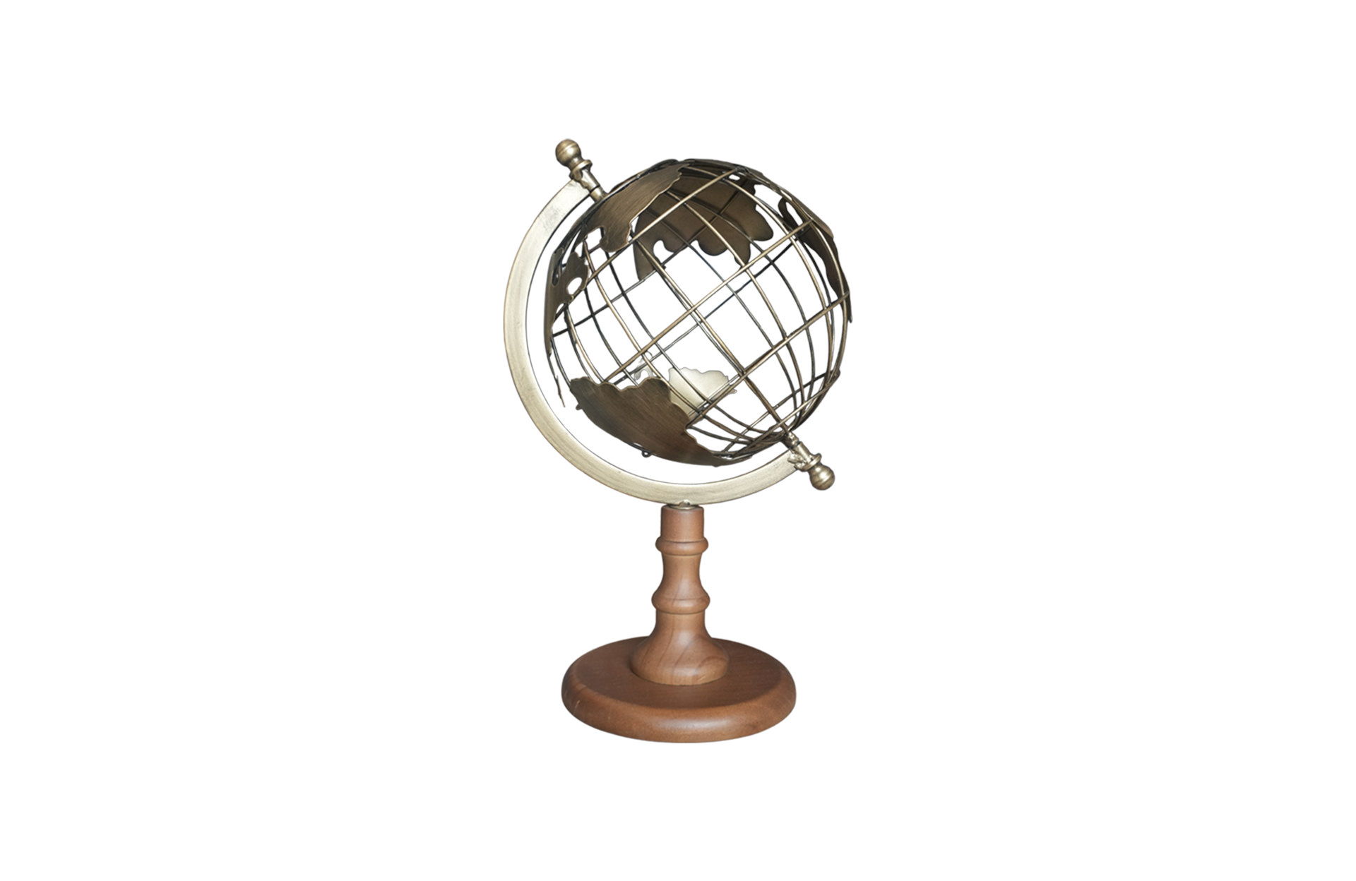 Home Decor D8633 Globe Decor Front View