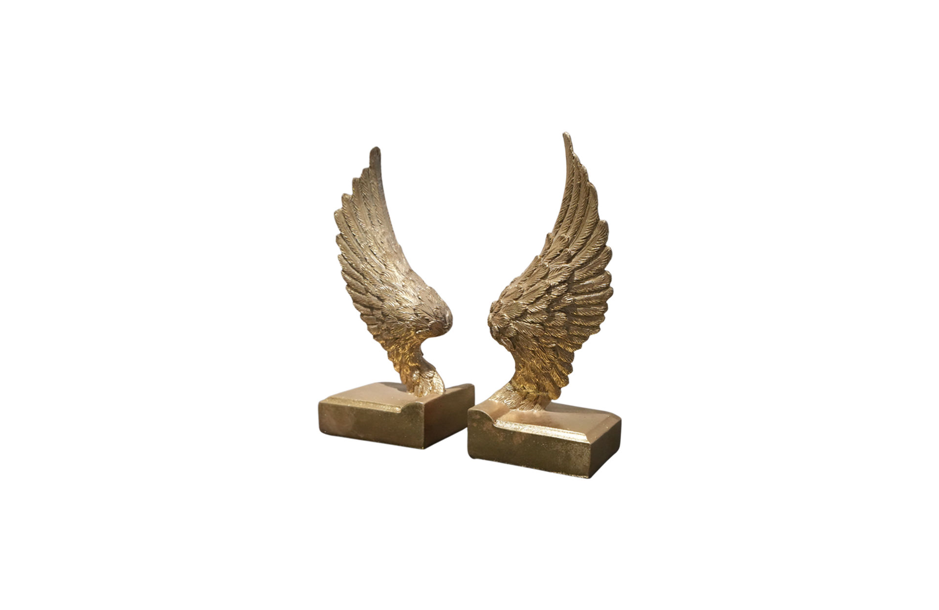 Home Decor 77599 S2 Wing Bookends Side View
