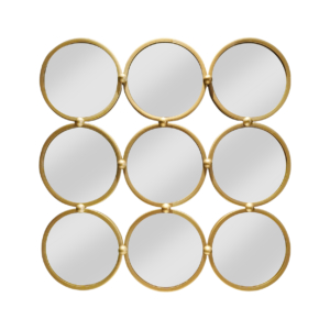 Home Decor 83728-DS Metal Wall Mirror Front View