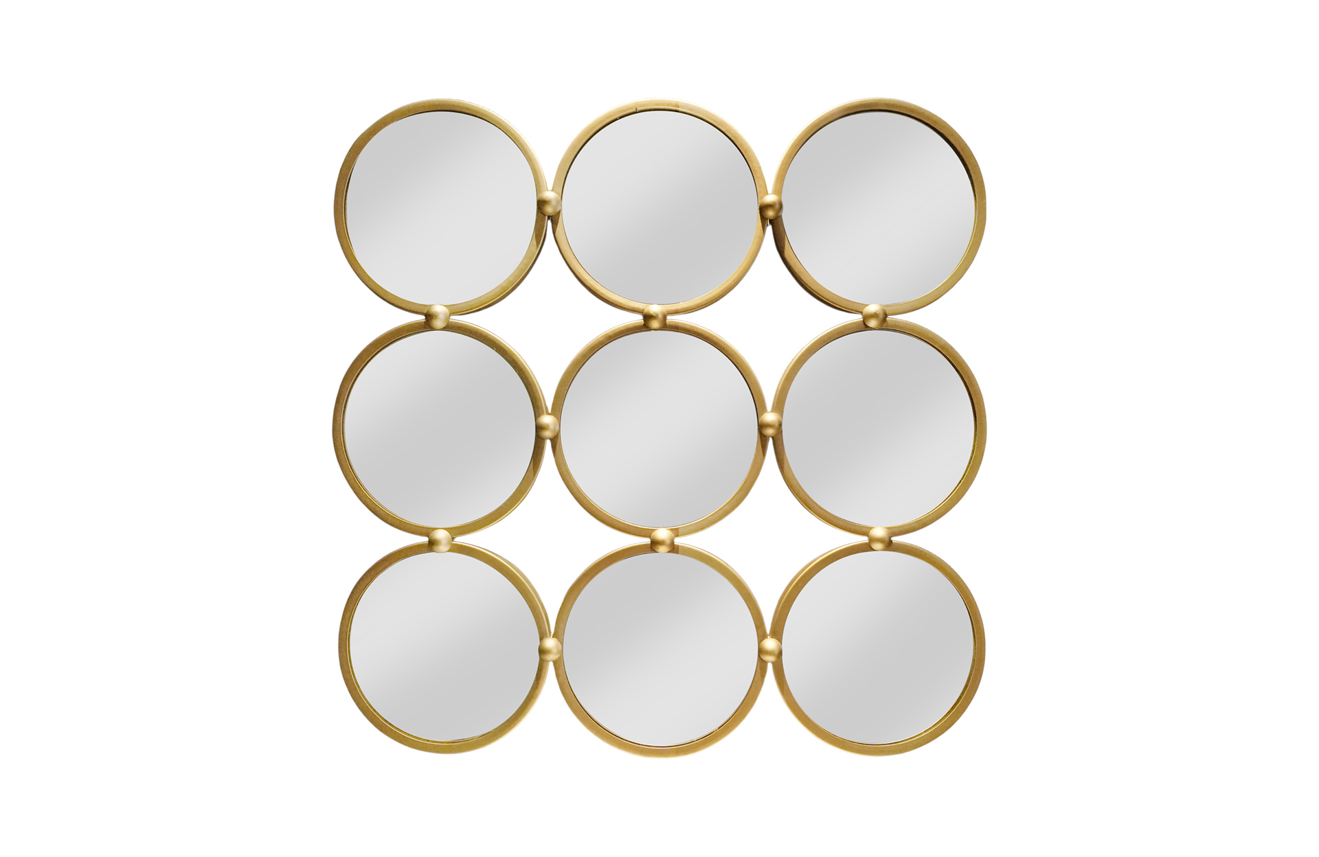 Home Decor 83728-DS Metal Wall Mirror Front View