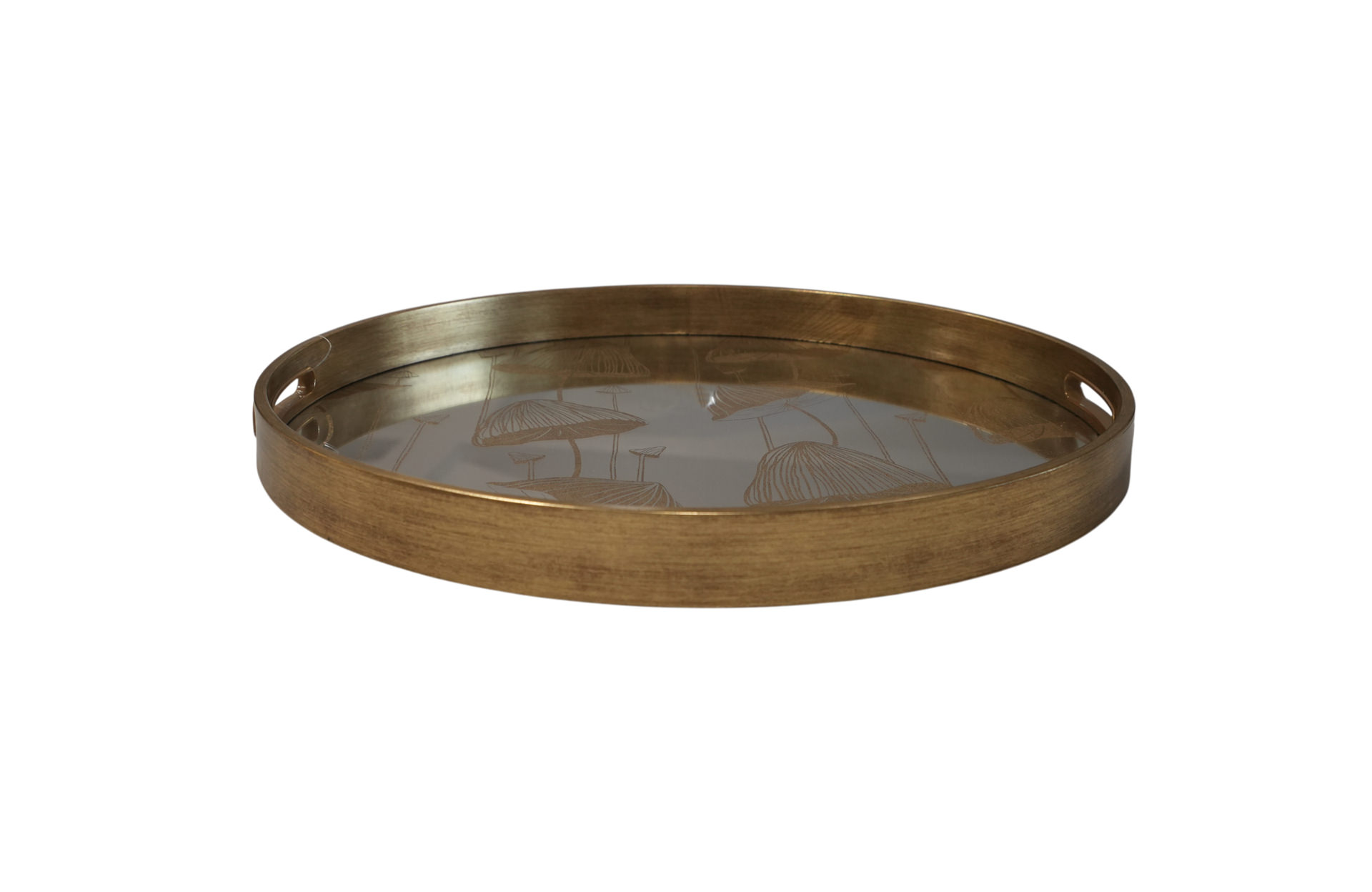Home Decor 86755 Round Decorative Tray Large Front View