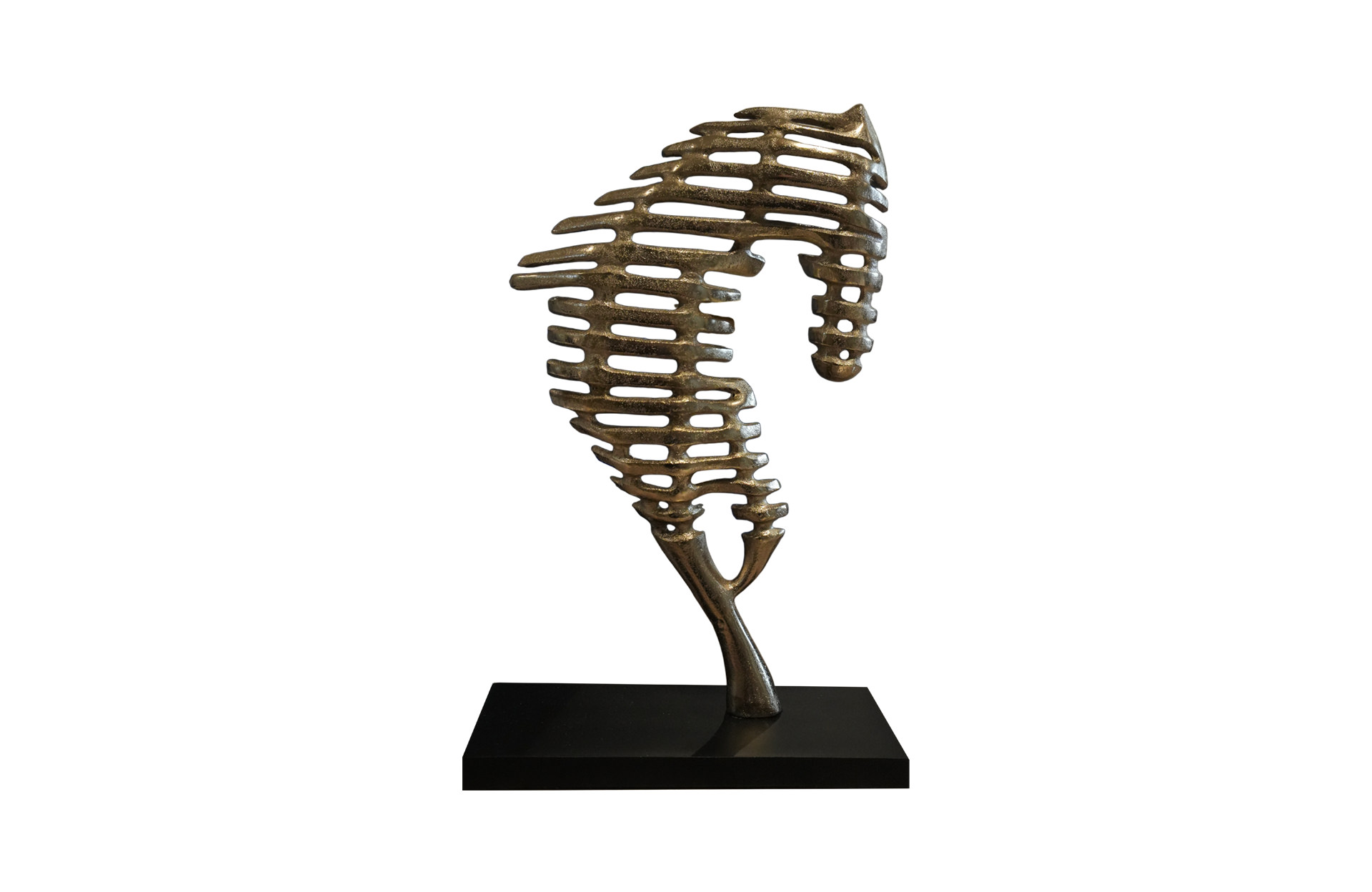 Home Decor 86870 Horse Sculpture On Stand Front View