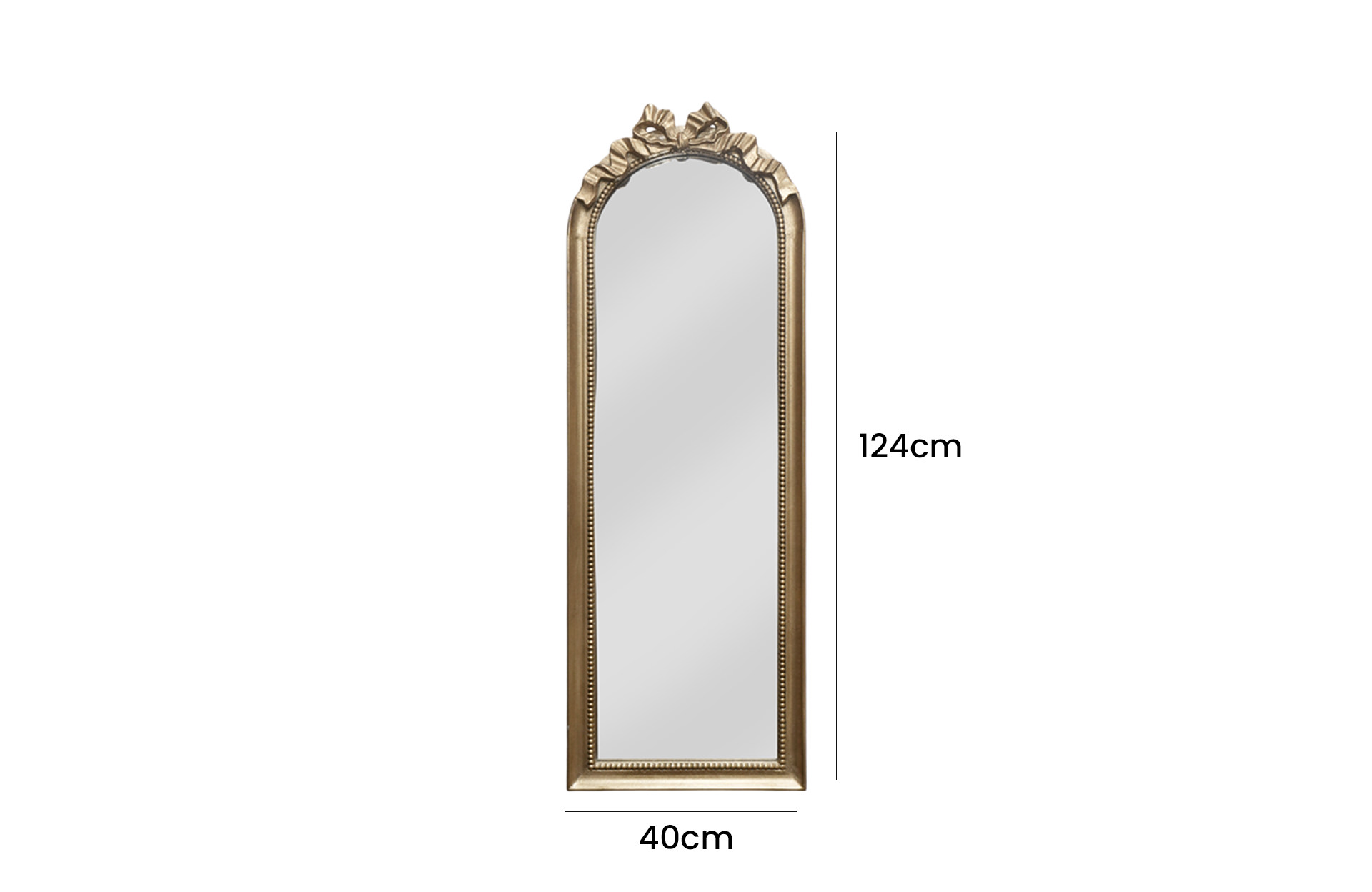 Home Decor B7199-DS Wall Mirror Front View SIze